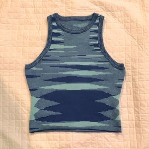 Womens Tye Dye Knit Top